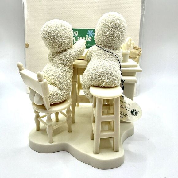 Dept. 56 Snowbabies "Scrapbook Crazy" Item #56.69444 Original Box W/Scrapbook - Picture 3 of 10